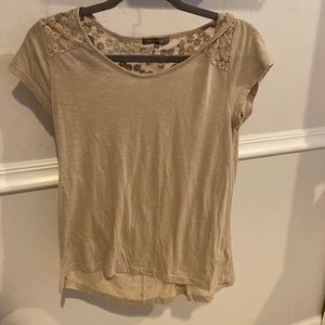 Retro-ology tan tshirt